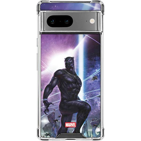 Marvel Black Panther Intergalactic Empire of Wakanda Google Pixel 8a Clear Case